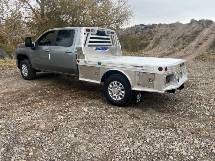 Hillsboro 3500 Aluminum Pickup Flatbed | Multiple Bed Sizes