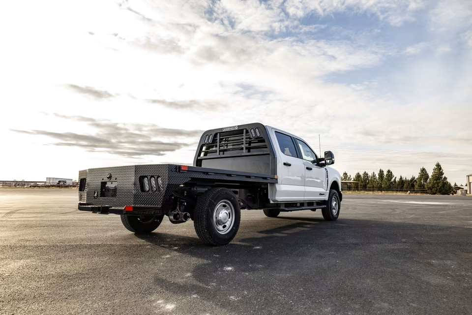 Legend X Spartan Steel Pickup Flatbed | Multiple Bed Sizes