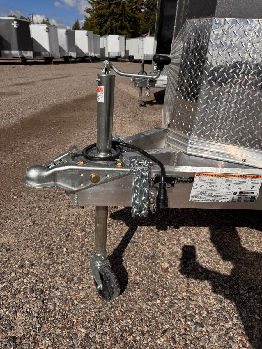 Alcom Trailers 2026 XLT PRO 102"X20' V-Nose Enclosed Car Hauler | Tandem Axle 9.99K, Polycore Siding, 7' Tall, Rear Ramp Door