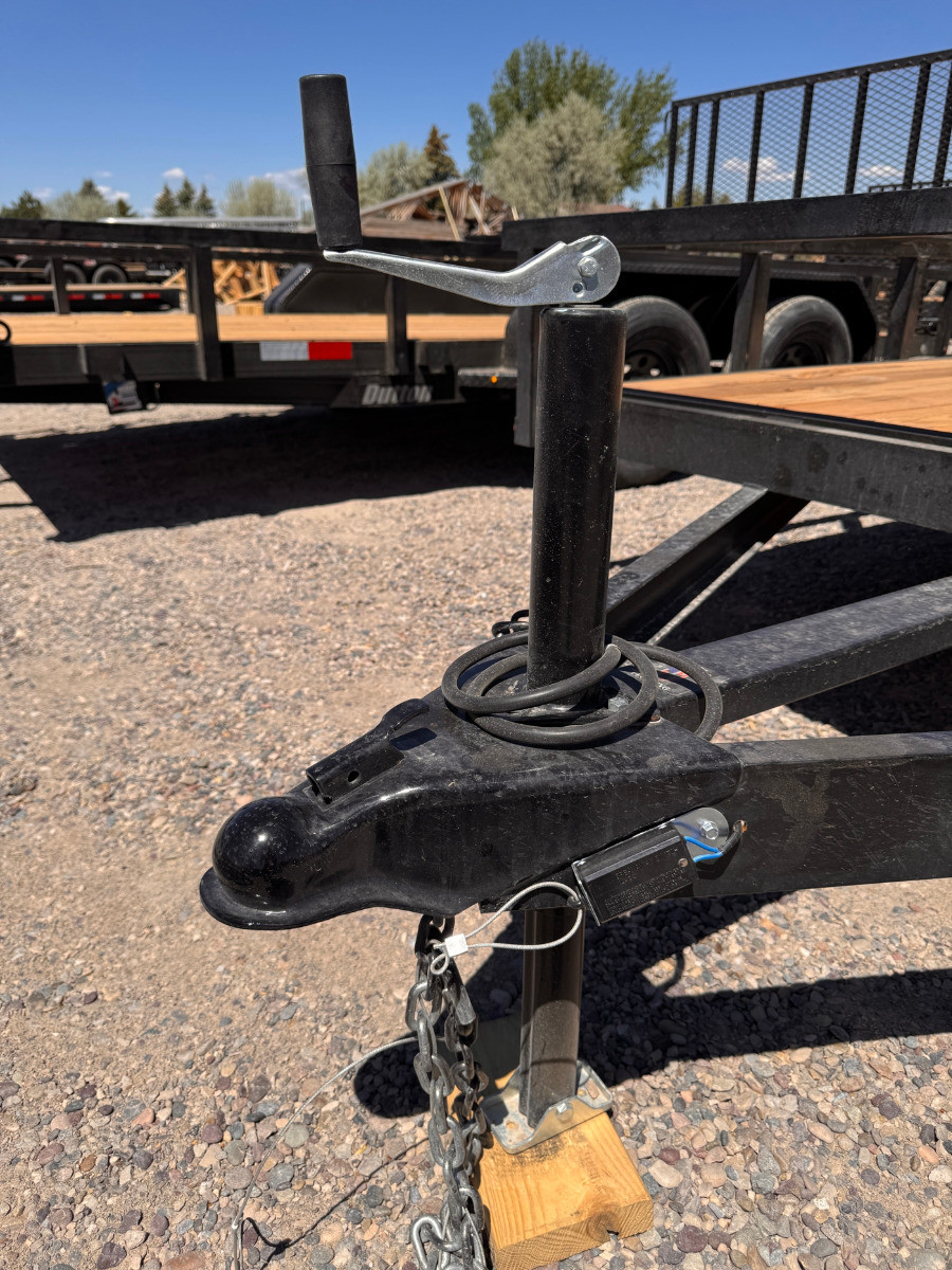 Dutton Trailers 2026 DT 84"X16' Utility Trailer | Tandem Axle 7K, Rear Ramp Gate, Tube Top Rail, LED Lights, Radial 8 Ply Tires