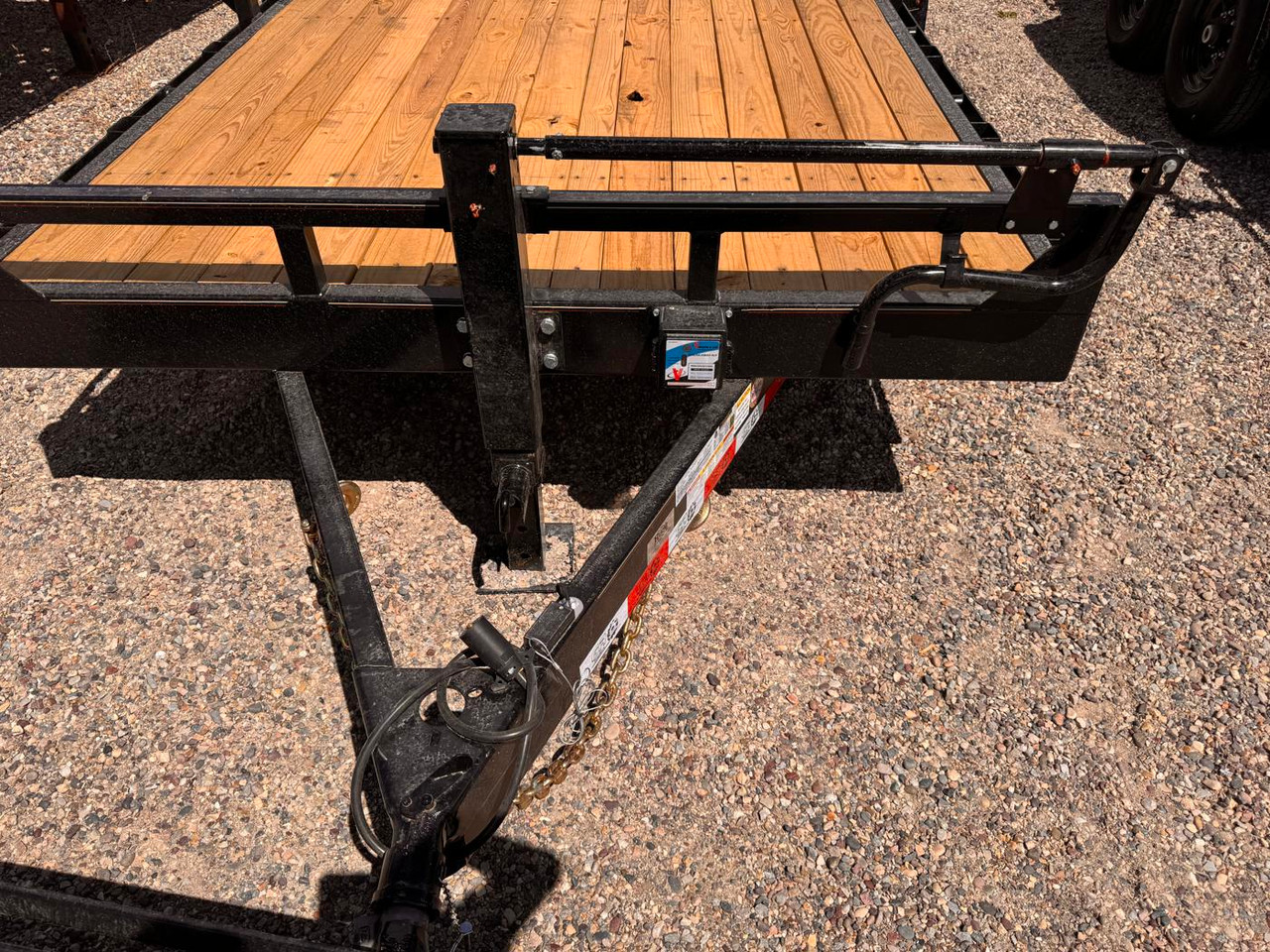 GR Trailers 2026 82"X18' Equipment Trailer | Tandem Axle 14K, 6" Channel Frame, Dovetail Deck, Slide In Ramps
