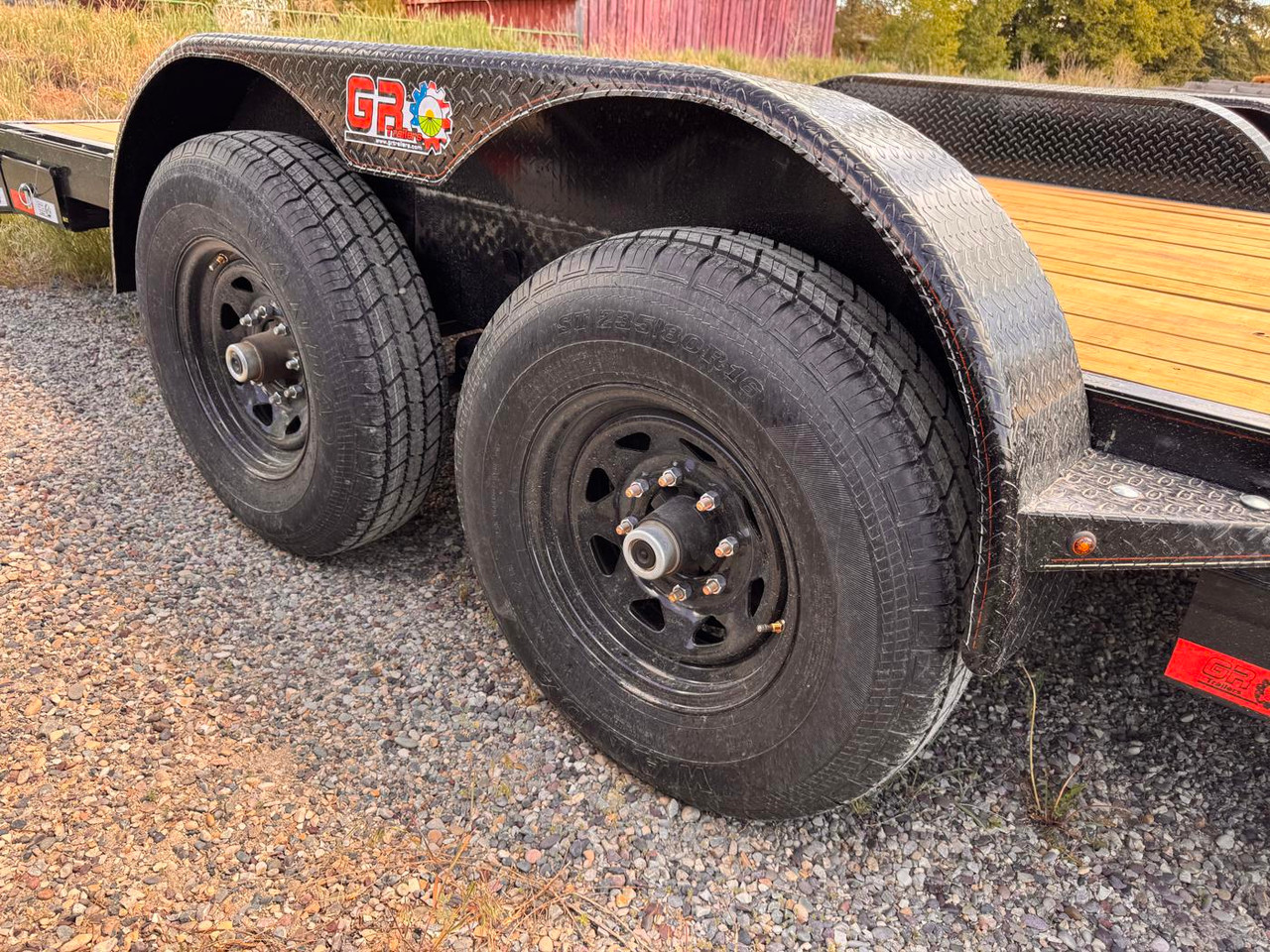 GR Trailers 2026 82"X22' Equipment Trailer | Tandem Axle 14K, 6" Channel Frame, Dovetail Deck, Slide In Ramps