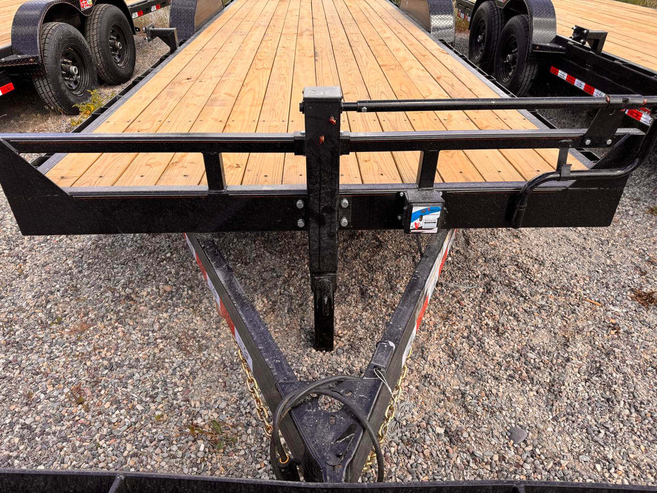 GR Trailers 2026 82"X22' Equipment Trailer | Tandem Axle 14K, 6" Channel Frame, Dovetail Deck, Slide In Ramps
