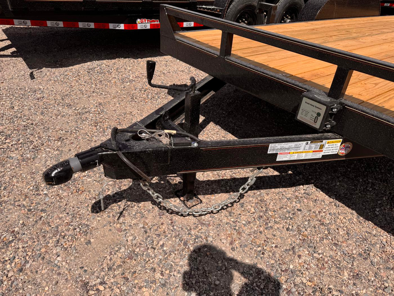 GR Trailers 2026 82"X18' Equipment Trailer | Tandem Axle 7K, 5" Channel Frame, Straight Deck, Slide In Ramps