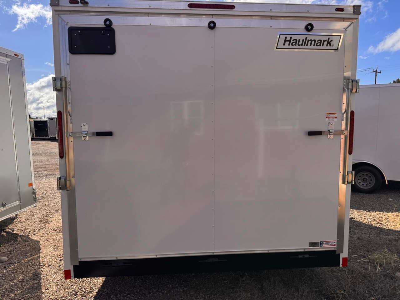 Haulmark Trailers 2026 PASSPORT 102"X16' V-Nose Cargo Trailer | Tandem Axle 7K, 7' Tall, Rear Ramp Door, Passenger Side Door