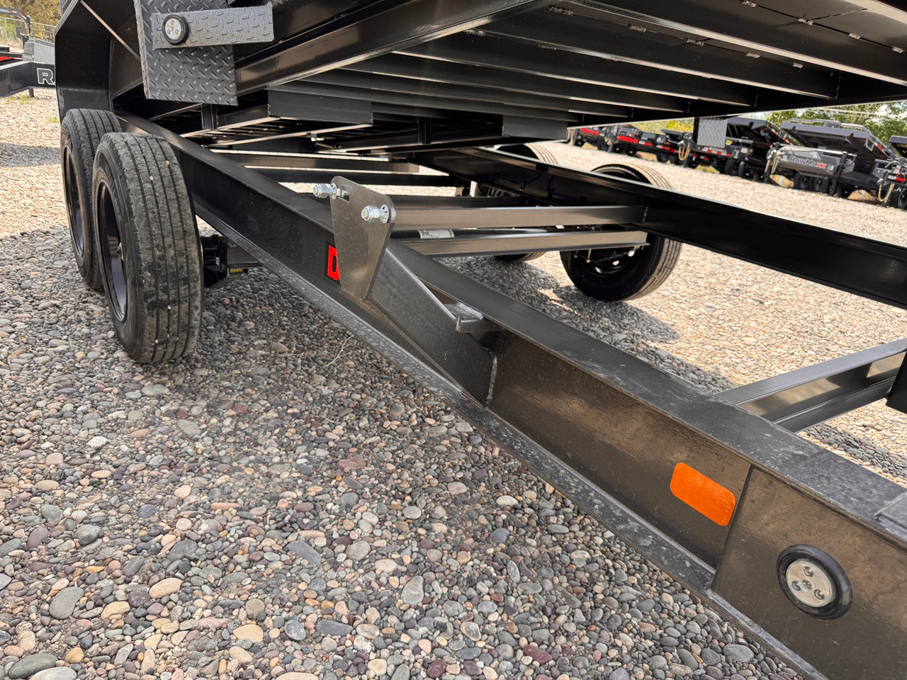 Maxx-D Trailers 2027 DTX 83"X14' Telescopic Dump Trailer | Tandem Axle 15.6K, 24" Sides, Wireless Remote, 8" I-Beam Frame, Tarp Kit, Slide In Ramps, Spreader Gate