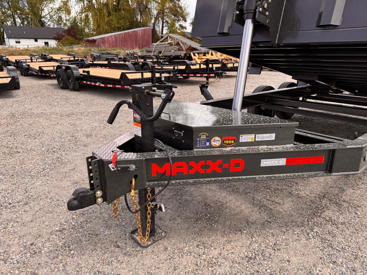 Maxx-D Trailers 2027 DTX 83"X14' Telescopic Dump Trailer | Tandem Axle 15.6K, 36" Sides, Wireless Remote, 8" I-Beam Frame, Tarp Kit, Slide In Ramps, Spreader Gate