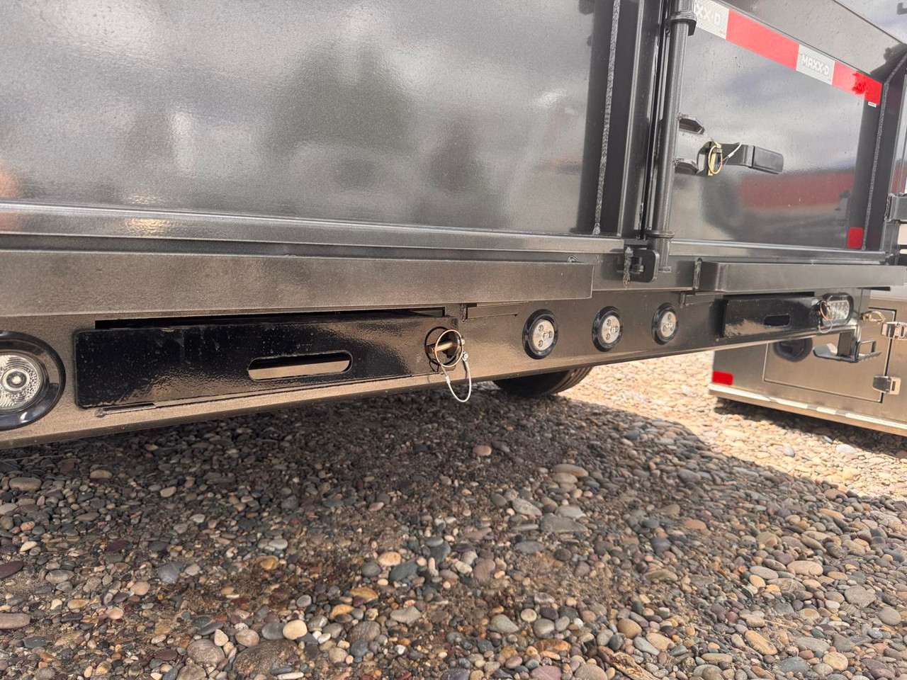 Maxx-D Trailers 2027 DTX 83"X16' Telescopic Dump Trailer | Tandem Axle 15.6K, 24" Sides, Wireless Remote, 8" I-Beam Frame, Tarp Kit, Slide In Ramps, Spreader Gate