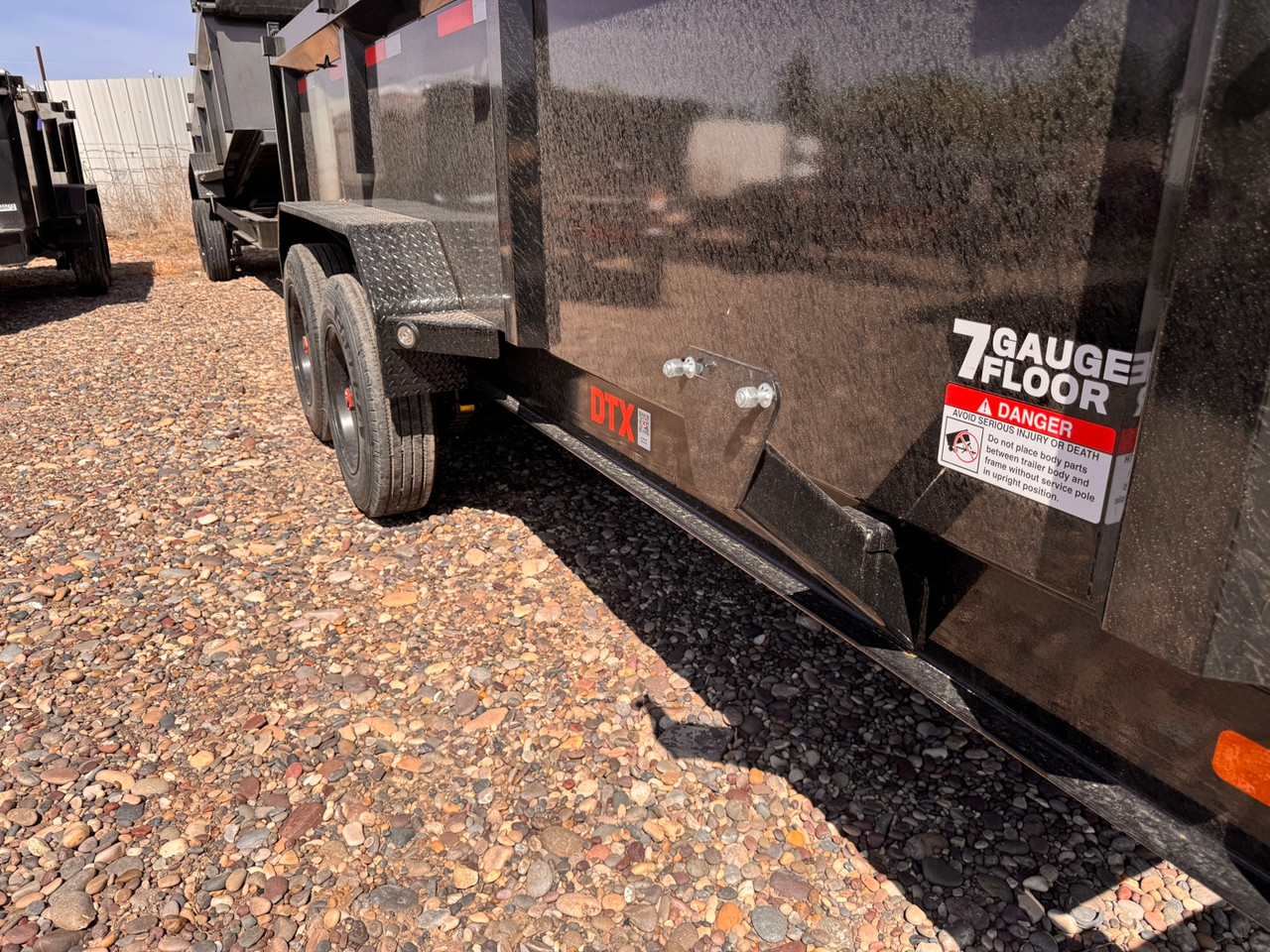 Maxx-D Trailers 2026 DTB 83"X16' Telescopic Dump Trailer | Tandem Axle 16K, 2 Way Spreader, 36" Sides, Slide In Ramps, Tarp Kit, 12"OC Crossmembers, 7 Ga Floor, Wireless Remote