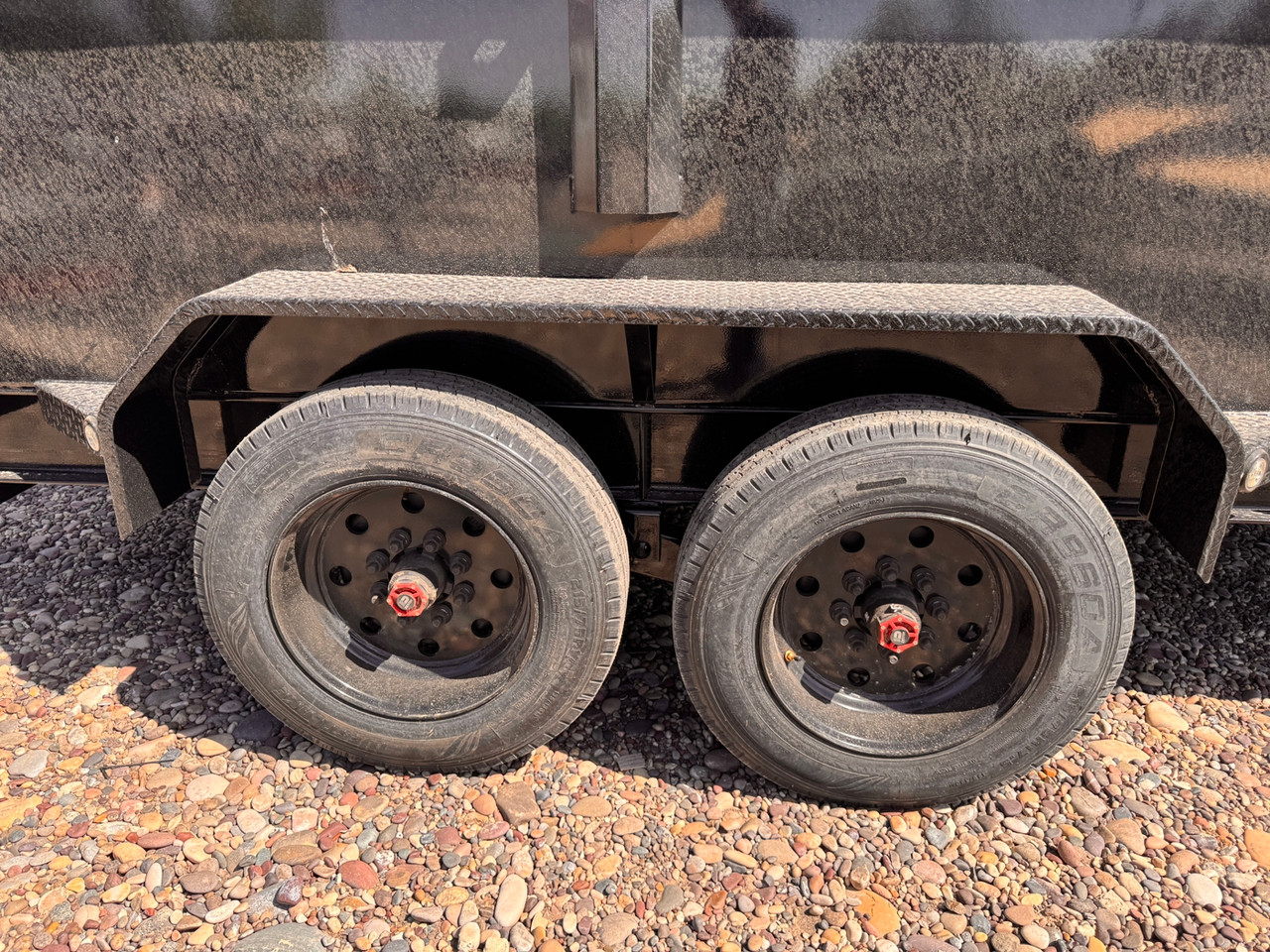 Maxx-D Trailers 2026 DTB 83"X16' Telescopic Dump Trailer | Tandem Axle 16K, 2 Way Spreader, 36" Sides, Slide In Ramps, Tarp Kit, 12"OC Crossmembers, 7 Ga Floor, Wireless Remote