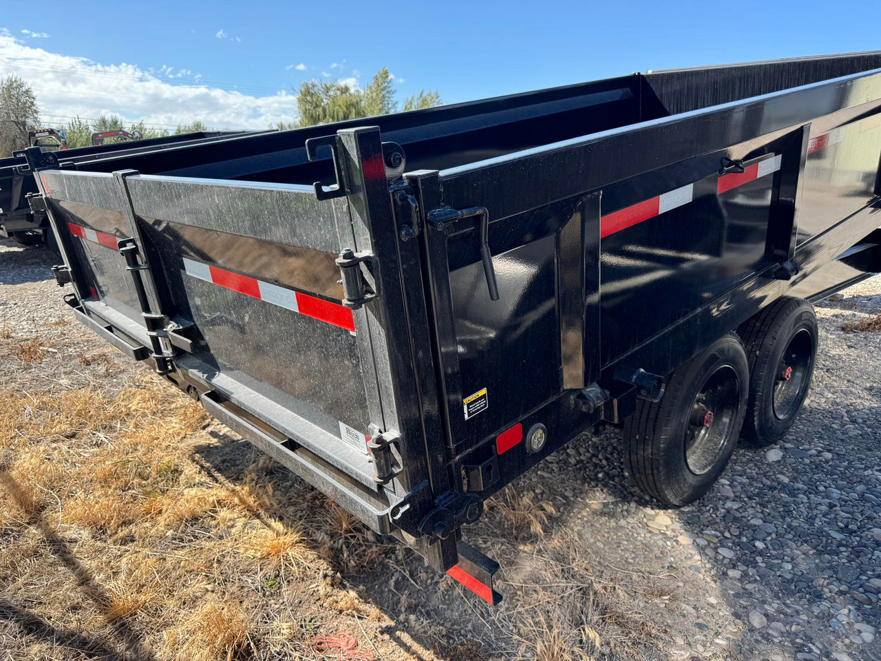 Maxx-D Trailers 2026 D9X 96"X16' Deckover Dump Trailer | Tandem Axle 17.5K, 10 Gauge Floor/Sides, 24" Sides, Wireless Remote