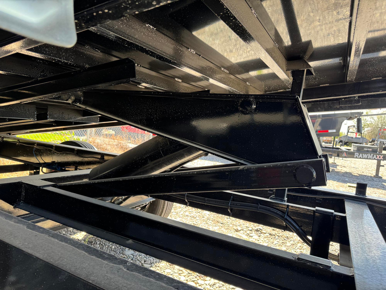 Maxx-D Trailers 2026 D9X 96"X16' Deckover Dump Trailer | Tandem Axle 17.5K, 10 Gauge Floor/Sides, 24" Sides, Wireless Remote