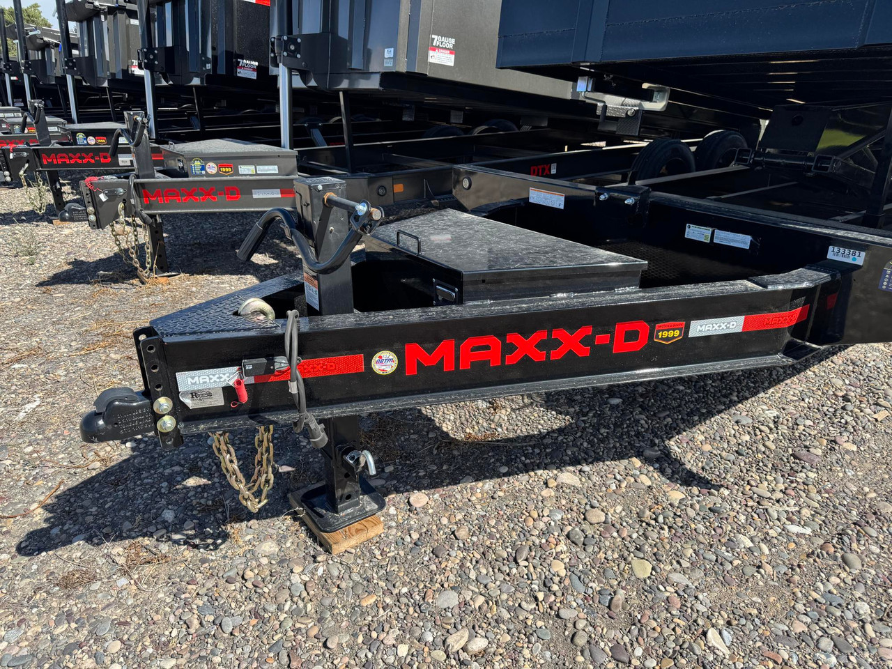 Maxx-D Trailers 2026 D9X 96"X16' Deckover Dump Trailer | Tandem Axle 17.5K, 10 Gauge Floor/Sides, 24" Sides, Wireless Remote