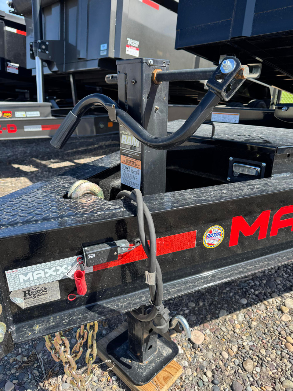 Maxx-D Trailers 2026 D9X 96"X16' Deckover Dump Trailer | Tandem Axle 17.5K, 10 Gauge Floor/Sides, 24" Sides, Wireless Remote
