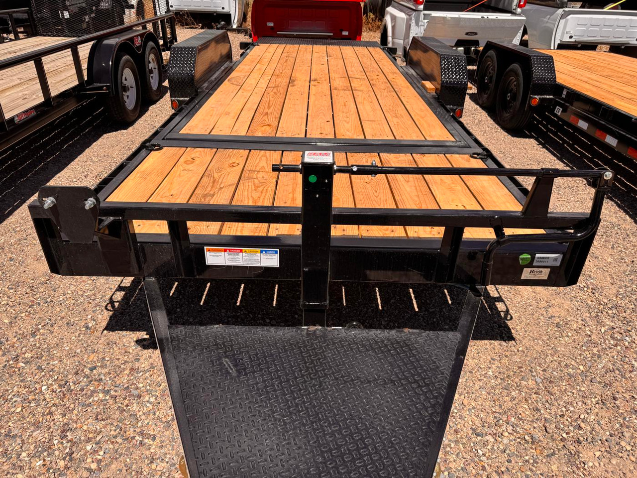 P.J. Trailers 2026 T6 83"X20' Car Hauler Gravity Tilt Trailer | Tandem Axle 14K, 16' Tilt Deck, 4' Stationary, Torsion Axles, 10 Ply Tires, Locking Lid, Bolt On Steel Fenders