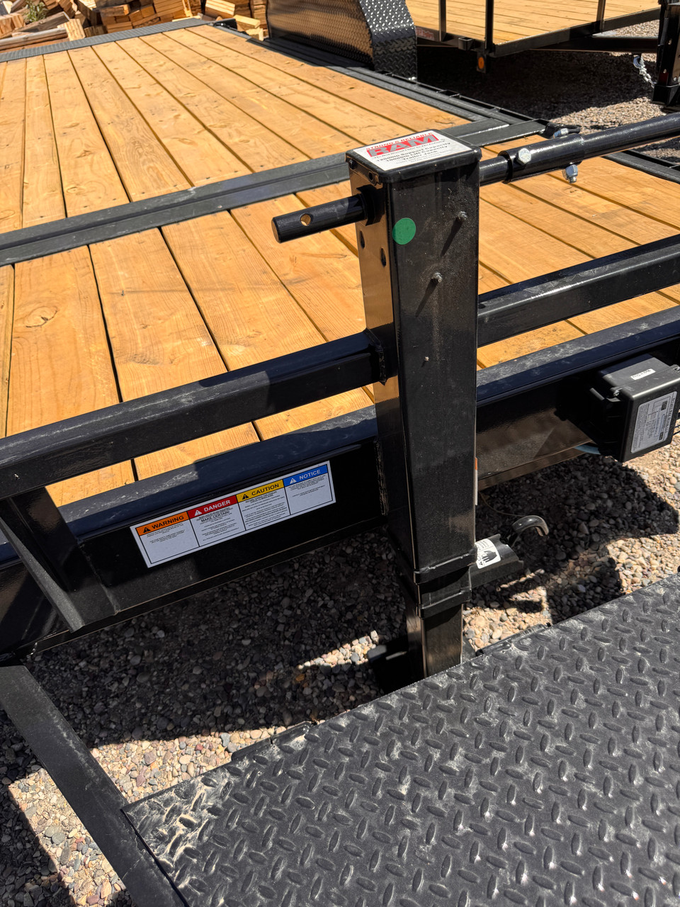 P.J. Trailers 2027 T6 83"X20' Car Hauler Gravity Tilt Trailer | Tandem Axle 14K, 16' Tilt Deck, 4' Stationary, Fork Holders, Torsion Axles, Locking Lid, Bolt On Steel Fenders