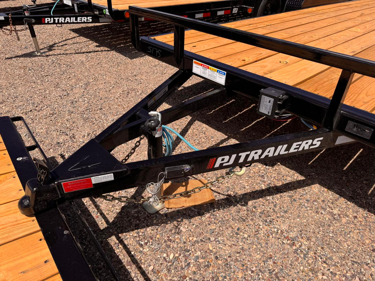 P.J. Trailers 2026 C4 20' Car Hauler Trailer | Tandem Axle 7K, Dovetail, Slide In Ramps, Bolt On Diamond Plate Steel Fenders