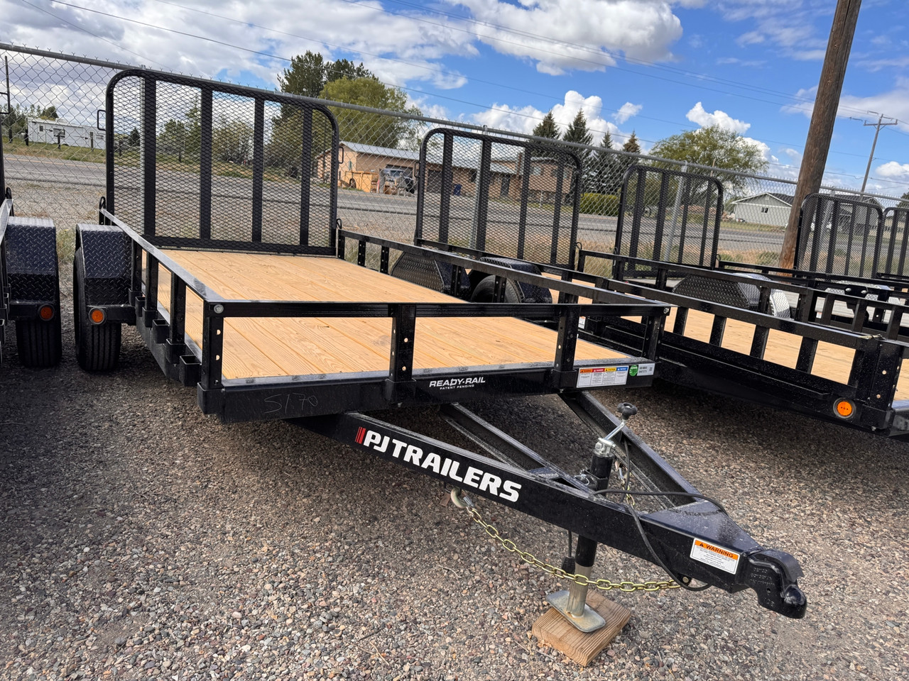 P.J. Trailers 2026 U2 72"X12' Utility Trailer | Single Axle 2.995K, 4' Spring Assisted Rampgate, Bolt On Steel Fenders, Ready Rail Channel Top Rails