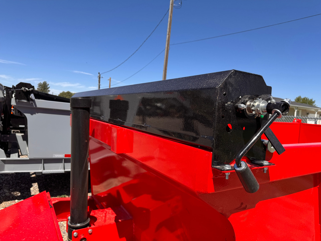 Raw Maxx Trailers 2026 LPX 83"X14' Telescopic Dump Trailer | Tandem Axle 14K, 36" Sides, 8 Guage Floor, XL Tongue Box, Tarp Kit, 2 Way Spreader Gate, Slide In Ramps