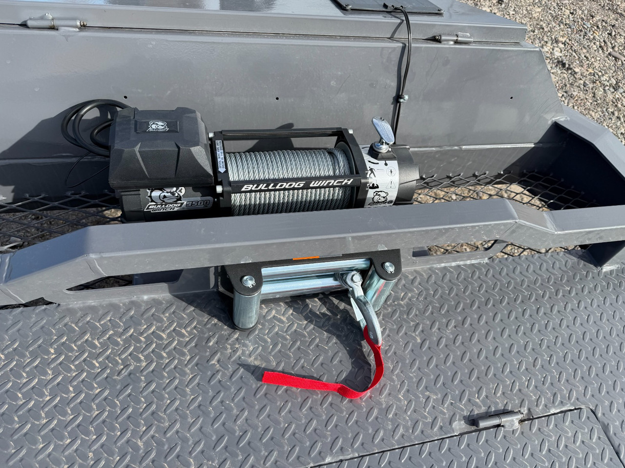 Raw Maxx Trailers 2026 GTX 102"X20' Gravity Tilt Trailer | Tandem Axle 14K, Drive Over Fenders, XL Tool Box, Tool Tray, Winch Plate & Roller, Bulldog 9.5K Winch, Solar Charging