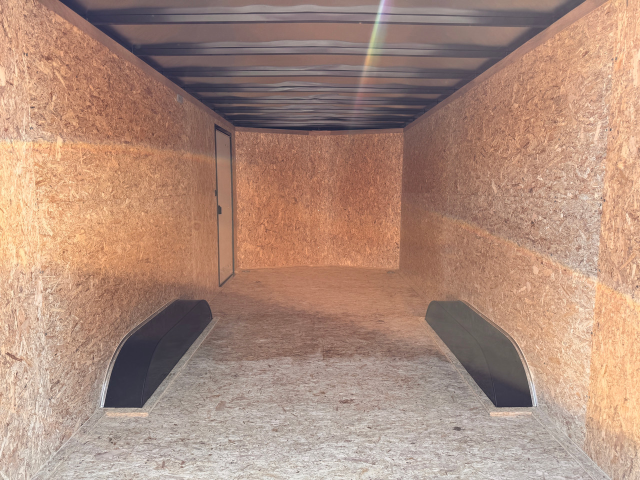 Charmac Trailers 2026 ATLAS 100"X18' V-Nose Cargo Trailer | Tandem Axle 9.99K, 7' Tall, Spring Axles, Rear Ramp Door, Driver Side Access Door,