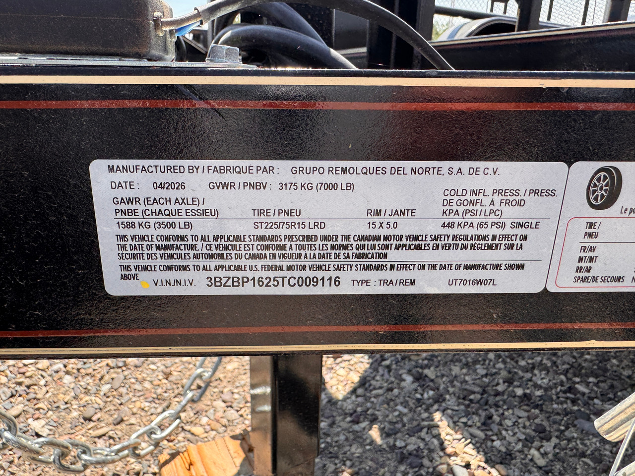 GR Trailers 2026 82"X16' Utility Trailer | Tandem Axle 7K, Pieptop Rails, Spring Assist Rampgate, Spare Tire Mount