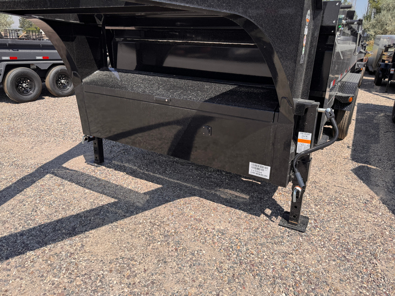 Iron Bull Trailers 2027 DTG 83"X16' Scissor Dump Trailer | Tandem Axle 14.999K, 36" Sides, 7 Ga Floor, Aluminum Ramps, Tarp Kit, Spare Mount, 2 Way Spreader Gate, Solar Charging