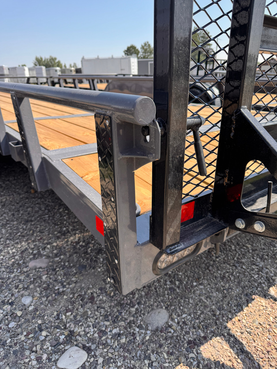 Raw Maxx Trailers 2026 UTX 83"X24' Utility Trailer | Tandem Axle 10K, Dovetail, Split HD Ramp Gate, Spare Tire Mount, Pipetop Rail, Steel Diamond Plate Fenders