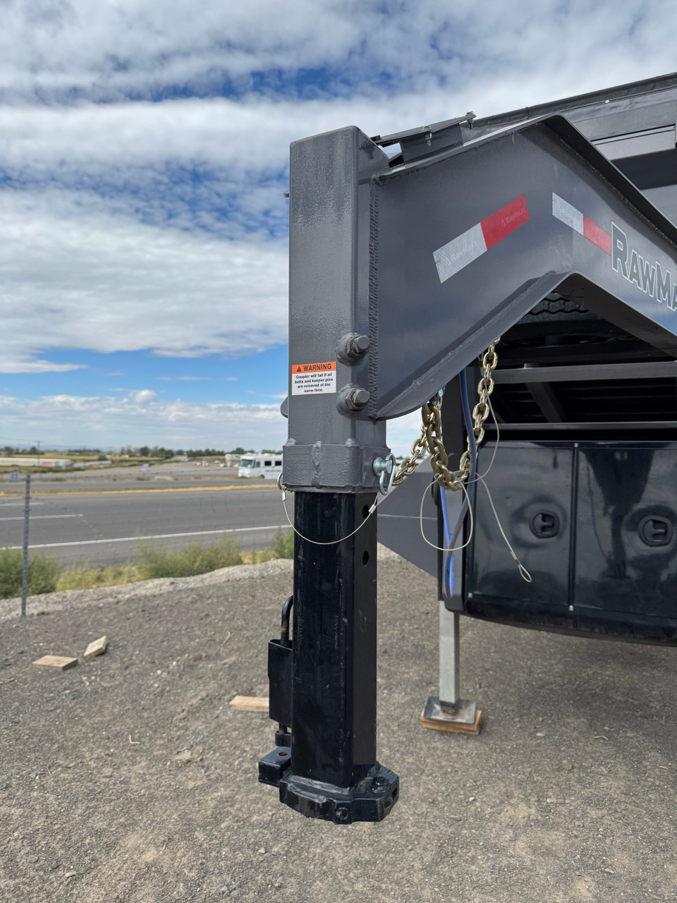 Raw Maxx Trailers 2026 HDX 102"X20' DUMP Trailer | Tandem Axle 20K, Dual Tires, Hydraulic Jacks, 44" Sides, Solar Charging, Storage With Shelves, Straight Ramps