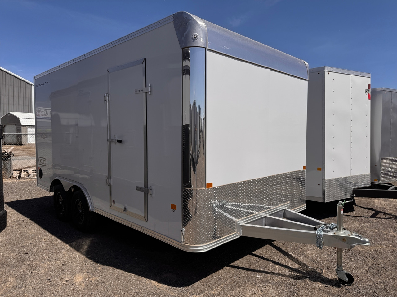 Alcom Trailers 2026 STEALTH 102"X16' Cargo Trailer | Tandem Axle 7K, Ramp Door, XLT Package