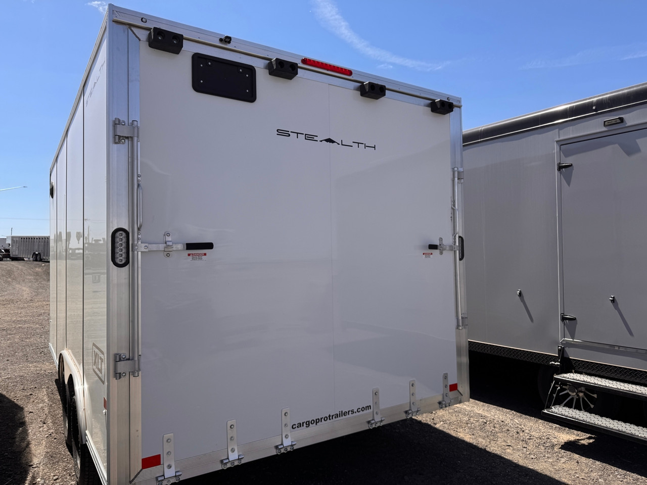 Alcom Trailers 2026 STEALTH 102"X16' Cargo Trailer | Tandem Axle 7K, Ramp Door, XLT Package