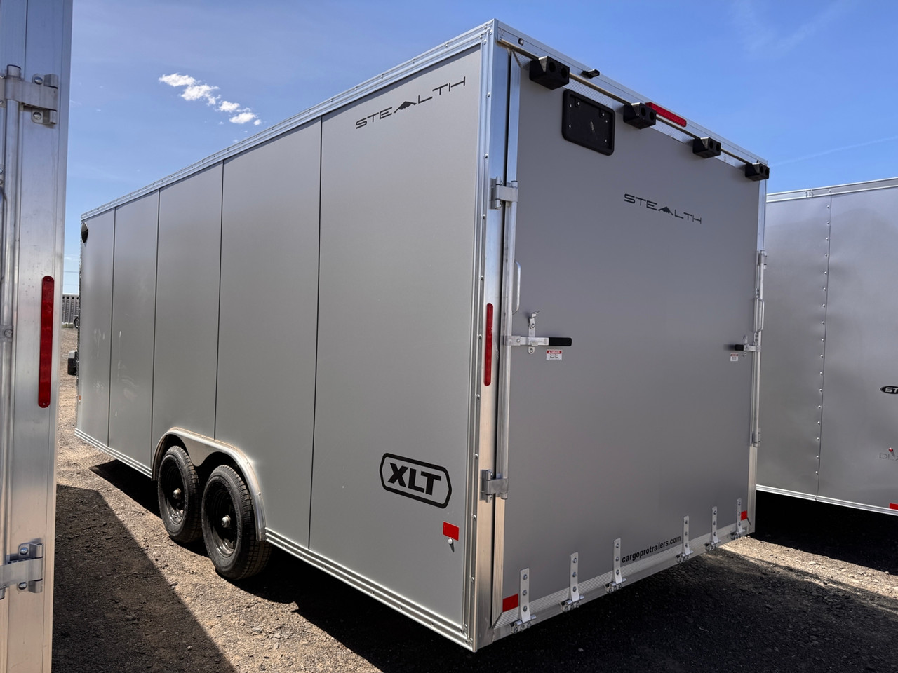 Alcom Trailers 2026 STEALTH 102"X20' V-Nose Cargo Trailer | Tandem Axle 10K, Ramp Door, XLT Package