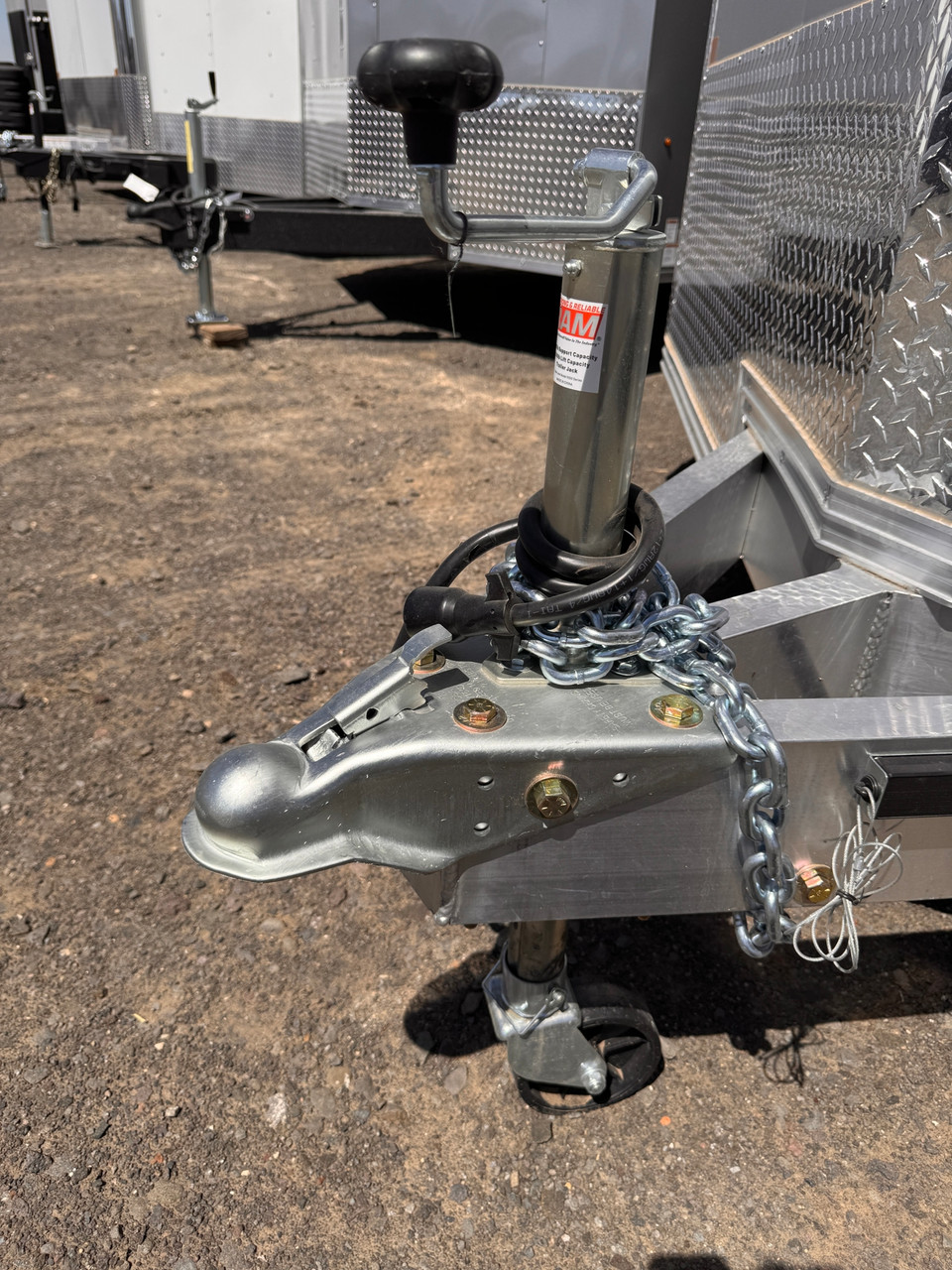 Alcom Trailers 2026 STEALTH 102"X20' V-Nose Cargo Trailer | Tandem Axle 10K, Ramp Door, XLT Package