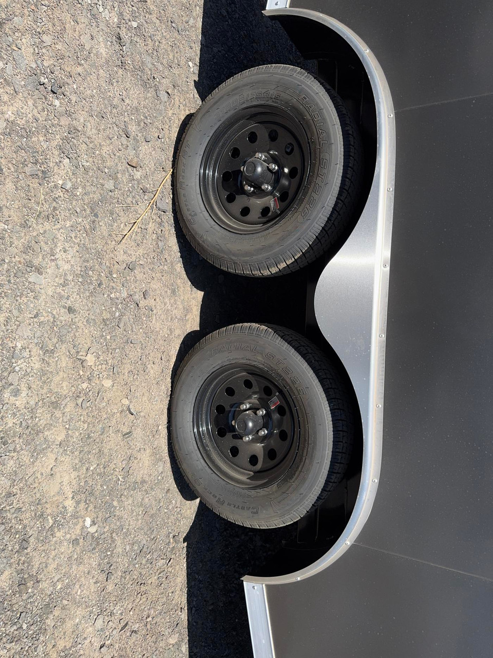 Charmac Trailers 2026 STEALTH 100"X16' Cargo Trailer | Tandem Axle 7K, Rear Ramp Door, Trisport Fenders