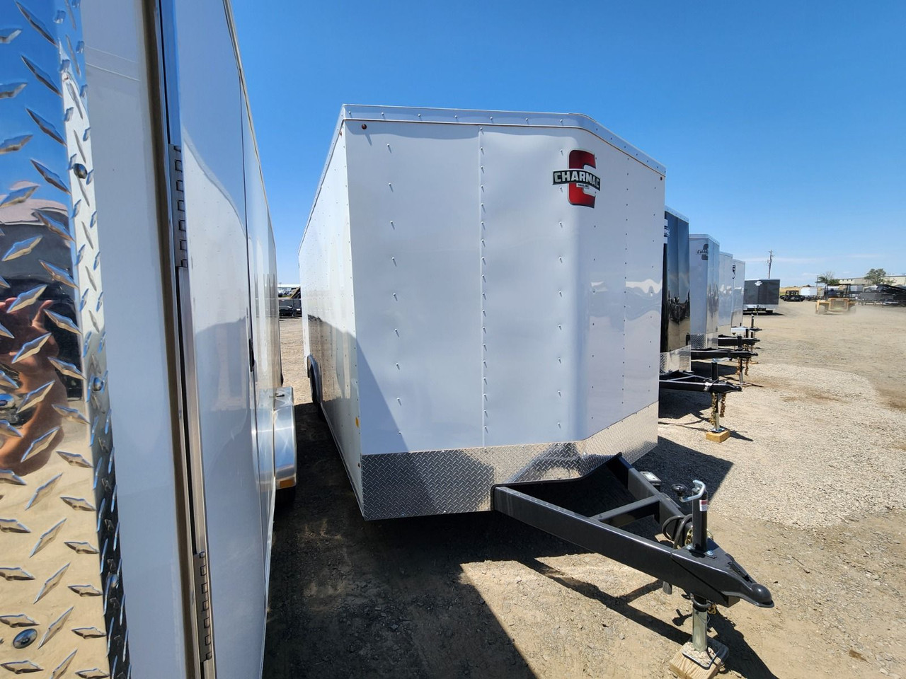 Charmac Trailers 2025 ATLAS 100"X20' Cargo Trailer | Tandem Axle 10K, 7 Tall, Rear Barn Doors, Access Door