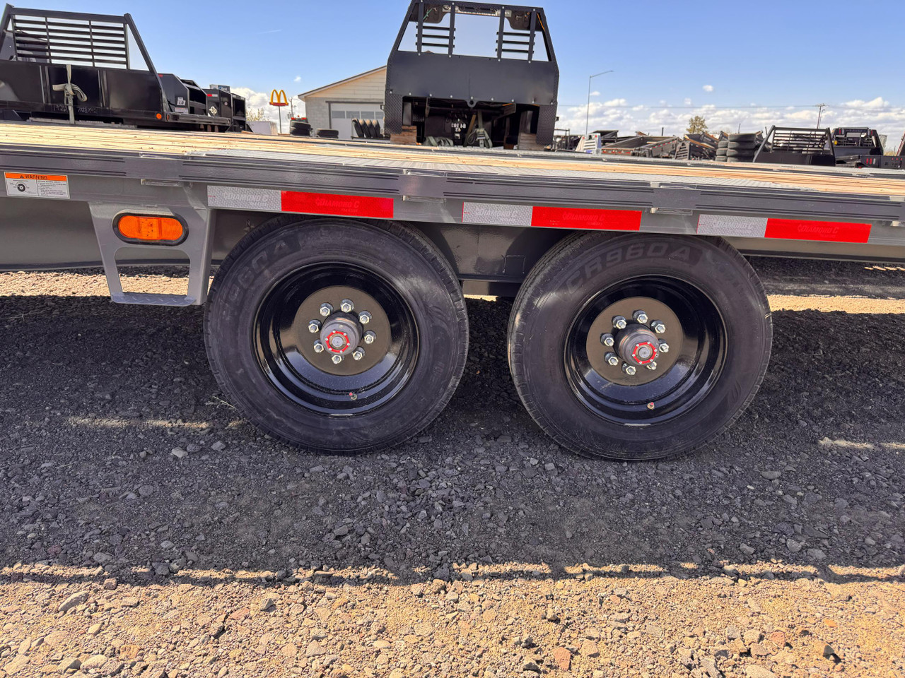 Diamond C Trailers 2025 DET210 28' Equipment Tilt | Tandem Axle 10K, Hydraulic Jacks, Torsion Axles, Solar Charger
