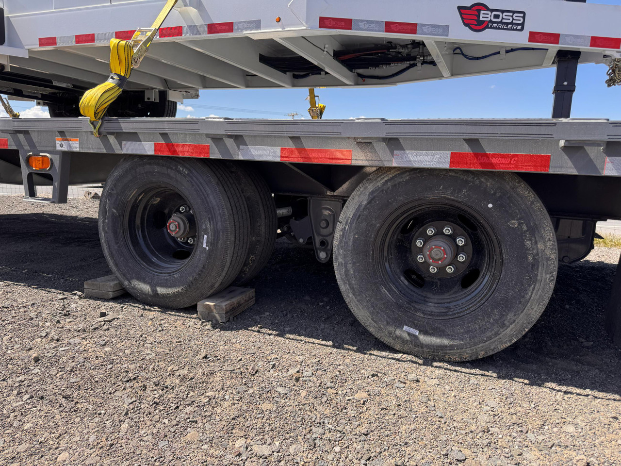 Diamond C Trailers 2025 FMAX212 28' Flatbed Trailer | Tandem Axle 24K, Max Ramps, Sway Control