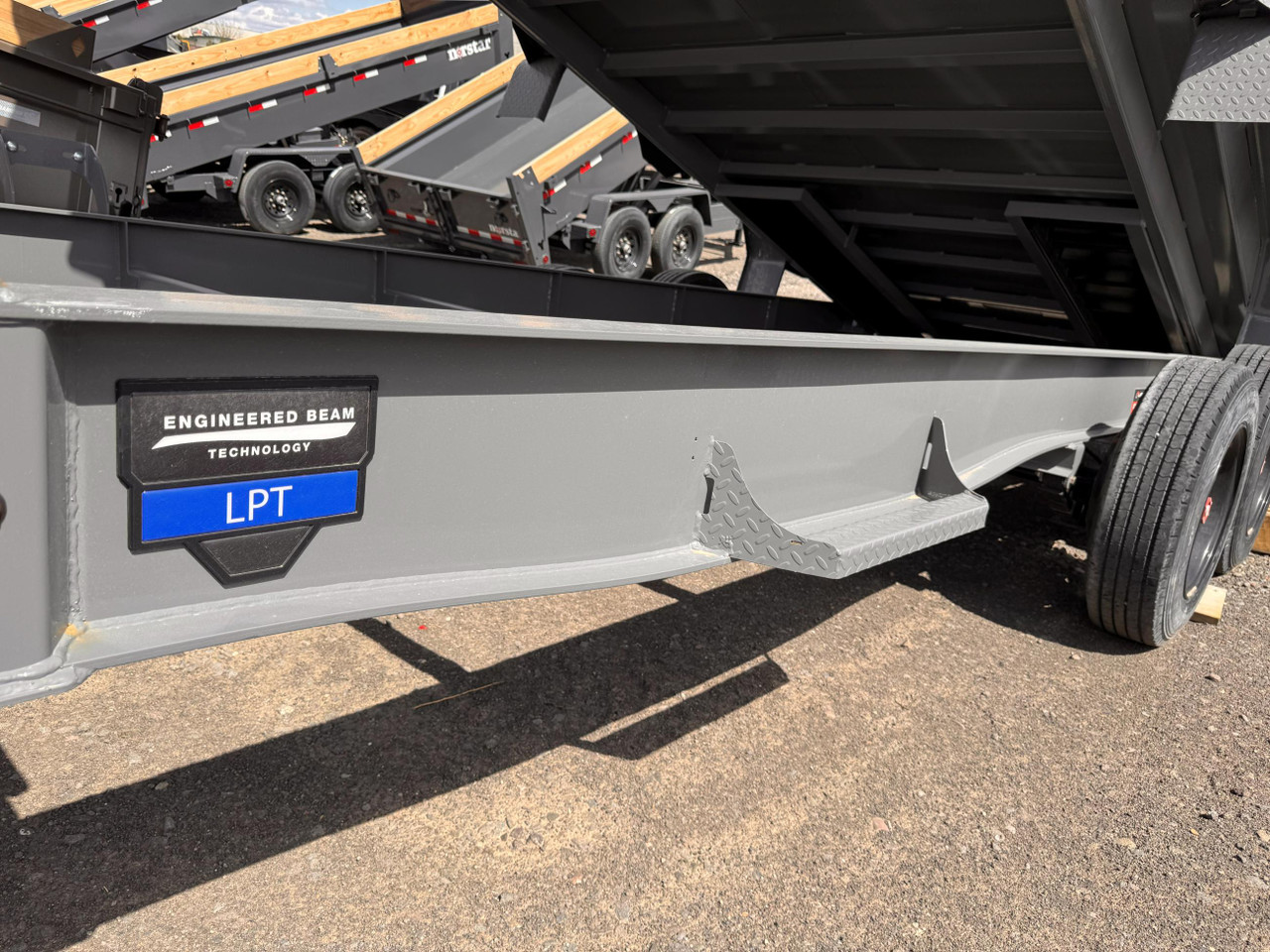 Diamond C Trailers 2026 LPT208 81"X16' Telescopic Dump Trailer | Tandem Axle 18K, 32" Sides With Board Brackets, Solar Charger