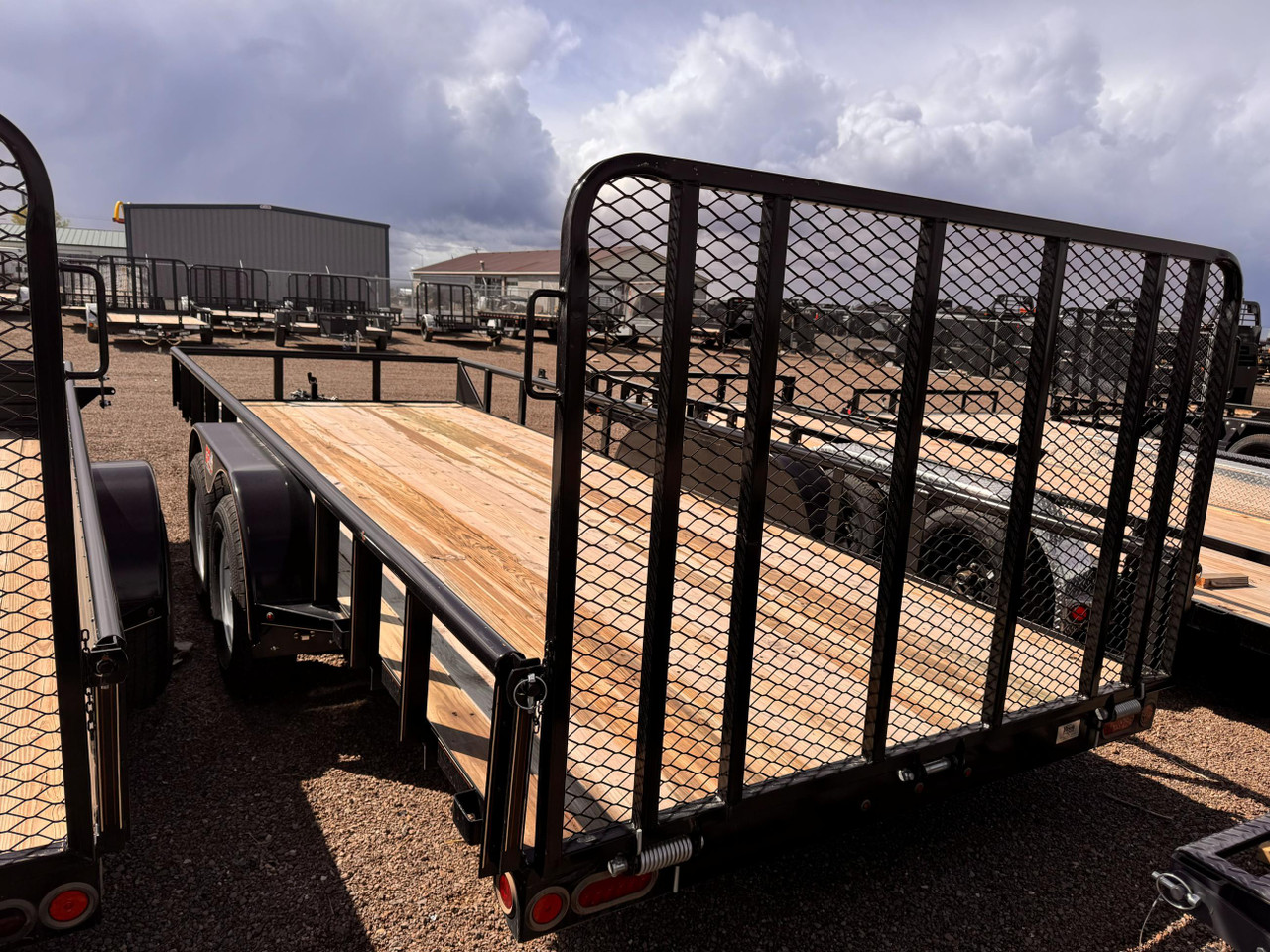GR Trailers 2024 82"X20' Utility Trailer | Tandem Axle 7K, Pipetop, Rampgate