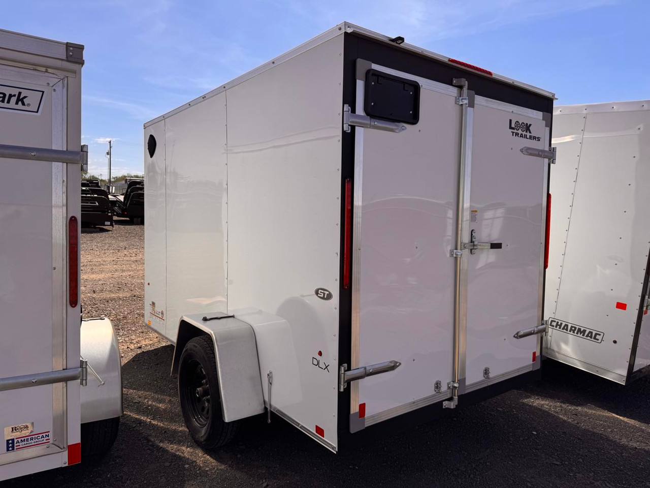 Look Trailers 2026 72"X10' Cargo Trailer | Single Axle 2.99K, 6' Tall, Double Rear Barn Doors