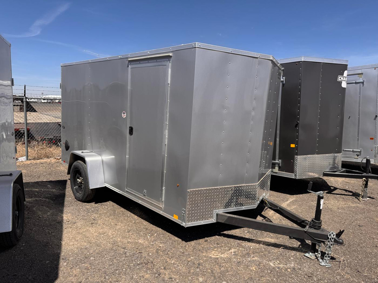 Look Trailers 2026 ST DLX 72"X12' Cargo Trailer | Single Axle 2.99K, 6' Tall, Double Rear Barn Doors