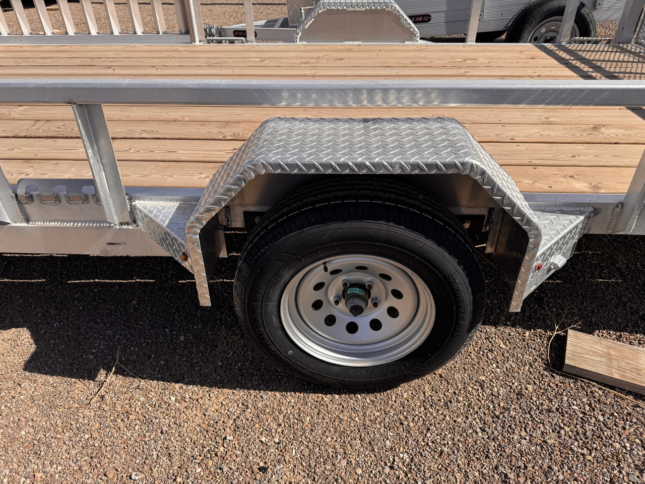 Nordtek Trailers 2025 82"X14' Utility Trailer | Single Axle 3K, ATV Side Load, Solid Rear Gate