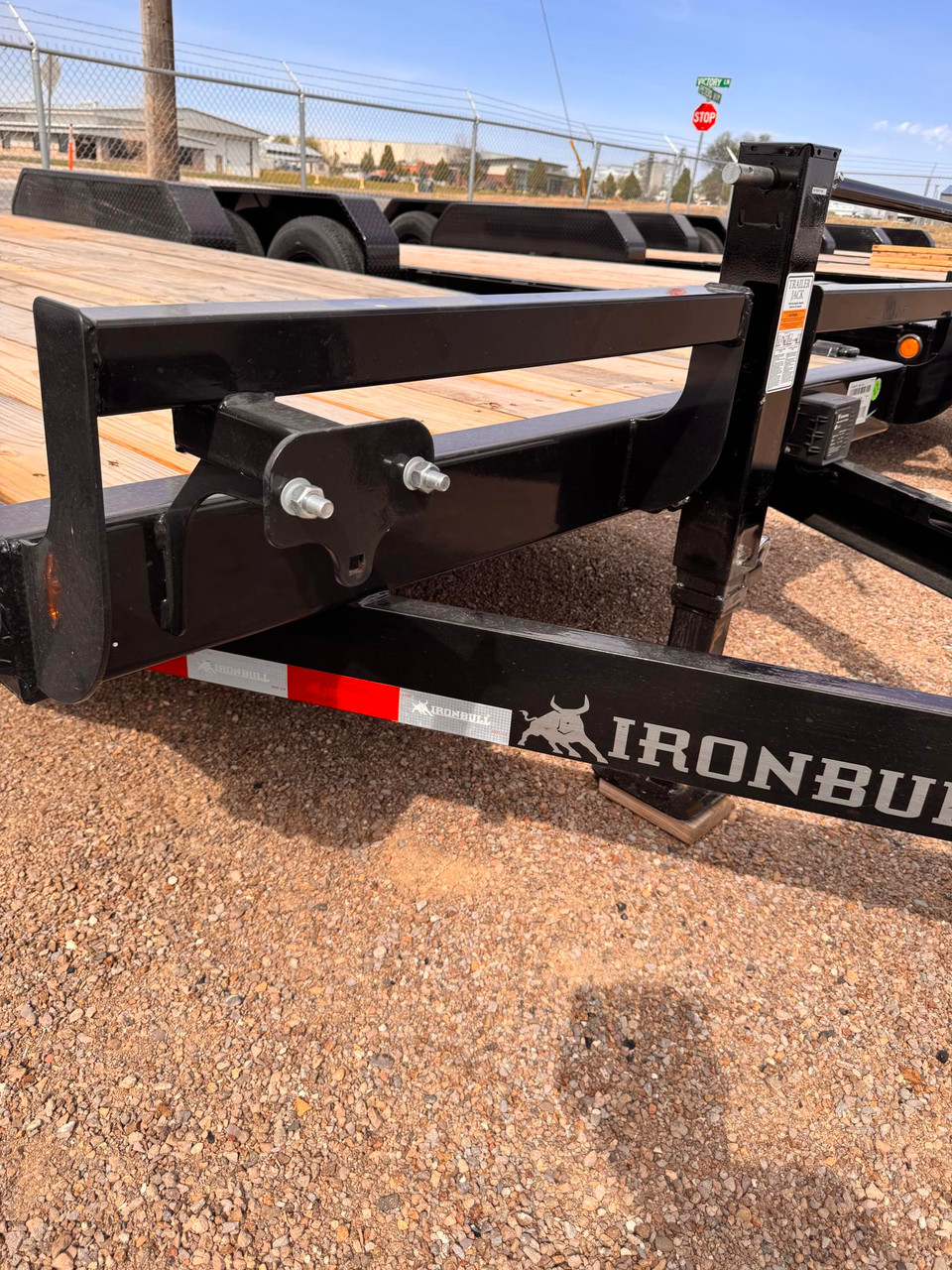 Iron Bull Trailers 2026 ETB 83"X22' Equipment Trailer | Tandem Axle 14K, Slide-In Ramps