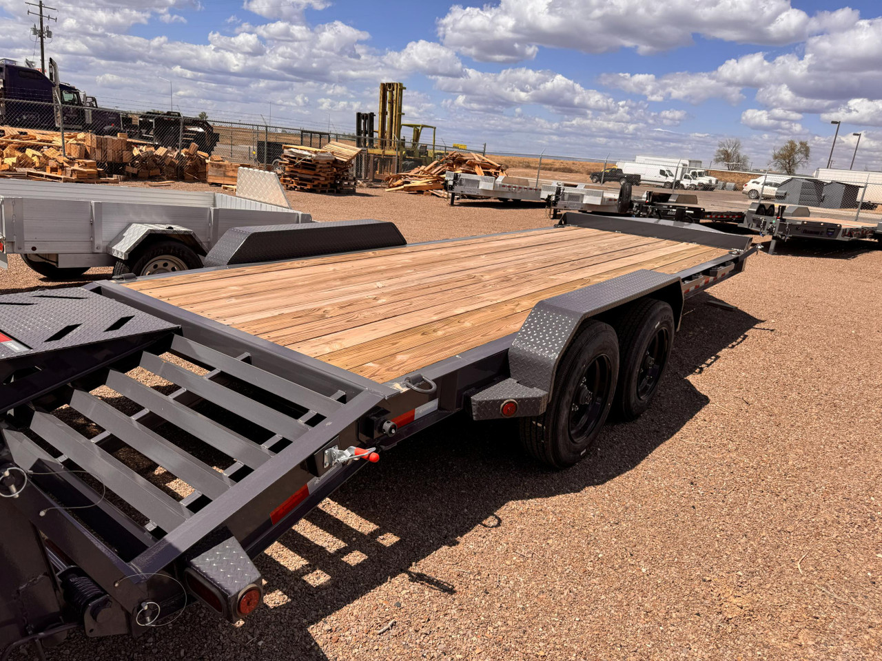 Iron Bull Trailers 2025 EWB 83"X22' Equipment Trailer | Tandem Axle 16K, Rampage Ramps