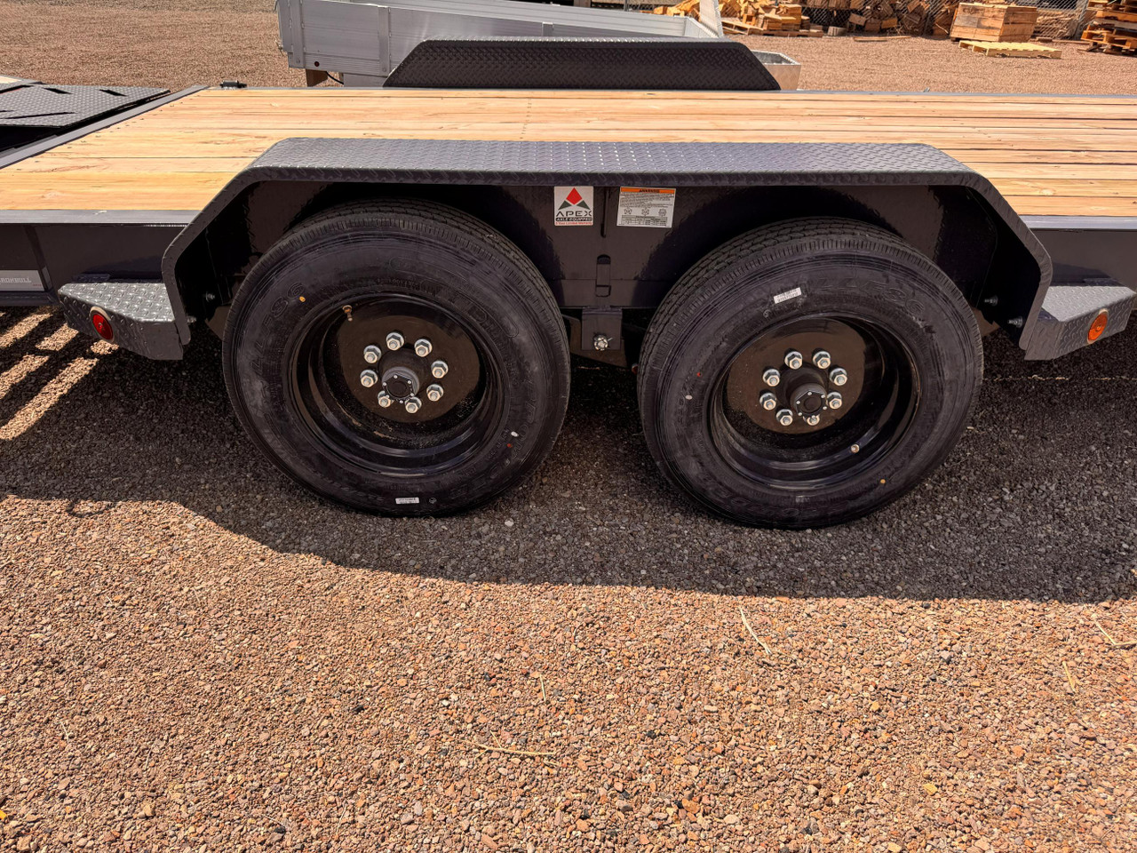Iron Bull Trailers 2025 EWB 83"X22' Equipment Trailer | Tandem Axle 16K, Rampage Ramps