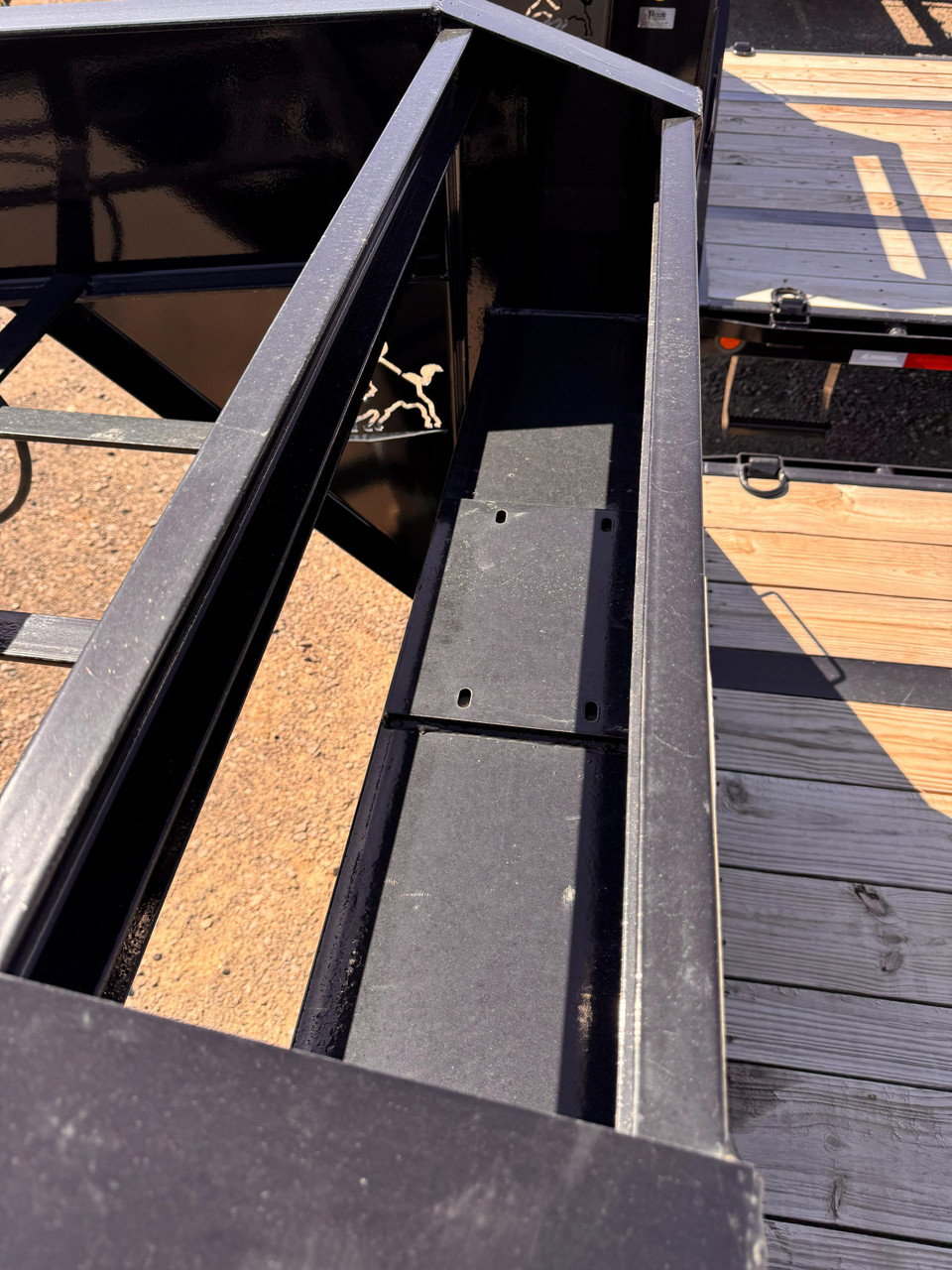 Iron Bull Trailers 2024 FLG 34' Flatbed Trailer | Tandem Axle 24K, 5' Rampage Ramps