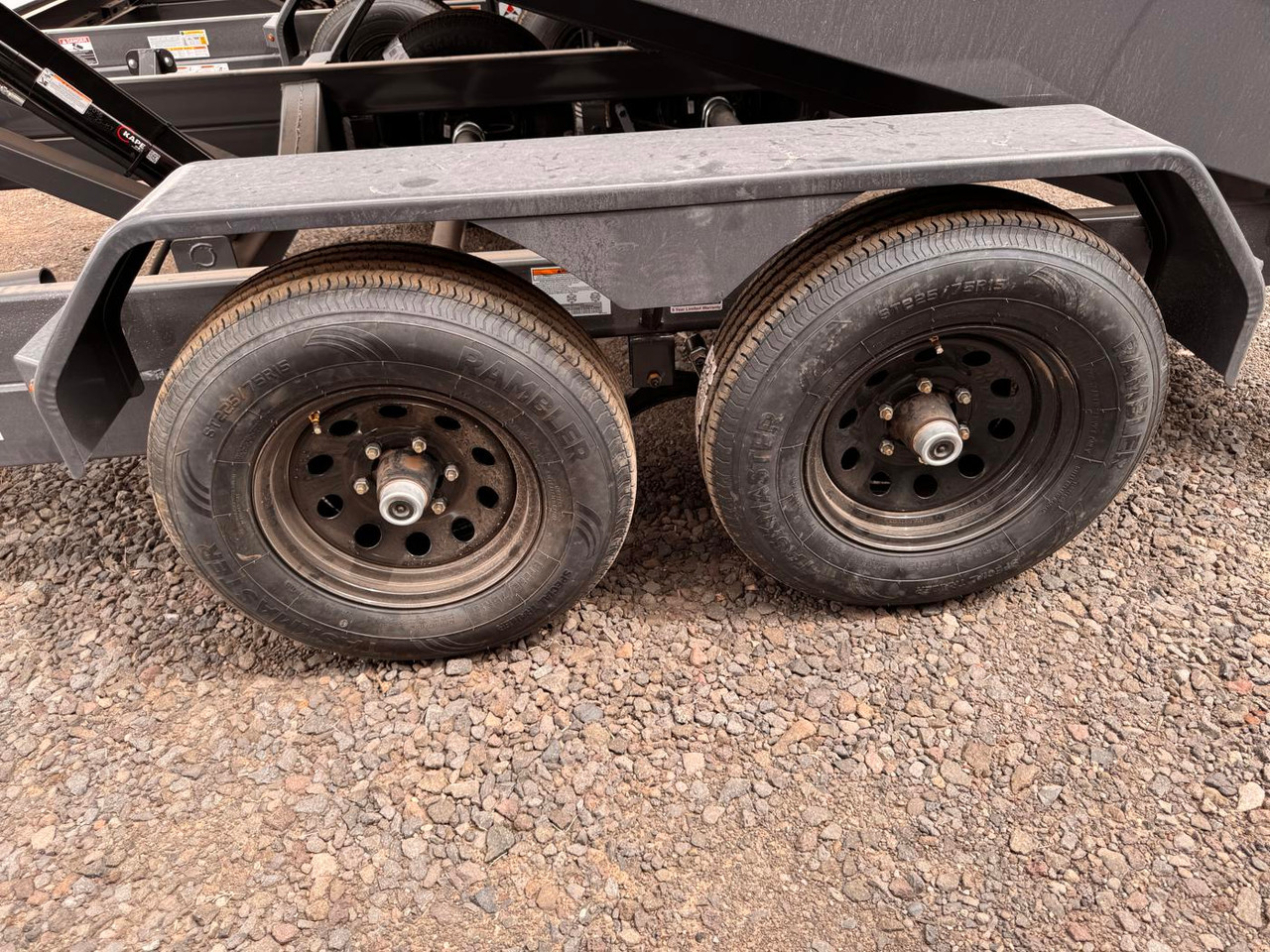 Norstar Trailers 2026 DCB 72"X12' Scissor Dump Trailer | Tandem Axle 9.99K, Power Up Down, Slide In Ramps