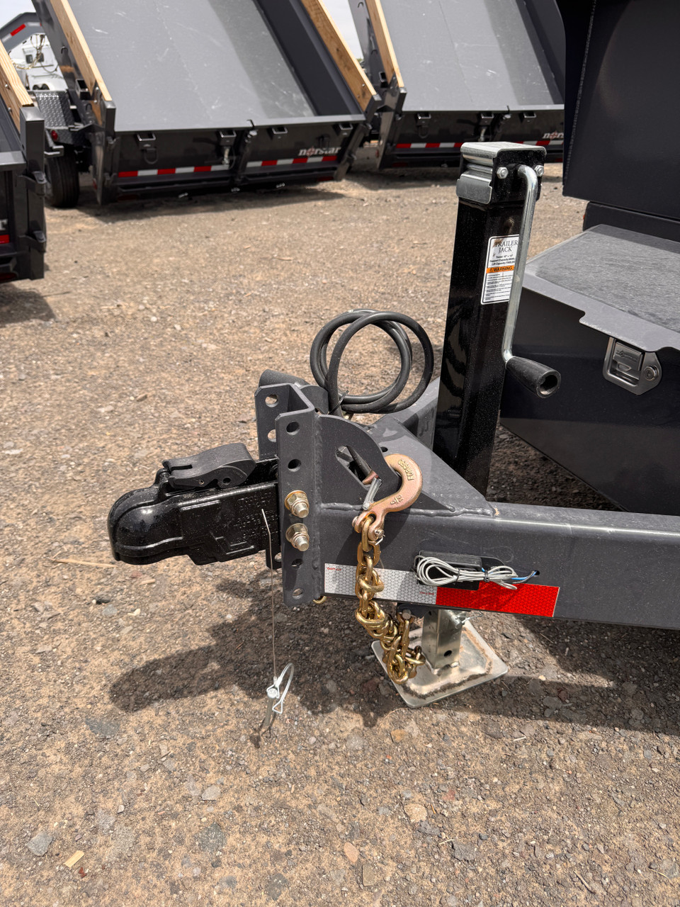 Iron Bull Trailers 2026 DCB 72"X12' Scissor Dump Trailer | Tandem Axle 9.99K, Power Up Down, Slide In Ramps