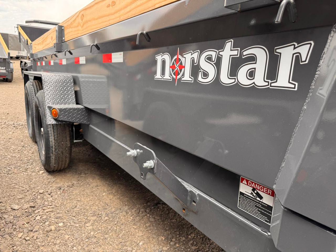 Iron Bull Trailers 2026 DCB 83"X16' Scissor Dump Trailer | Tandem Axle 14K, 20" Sides, Ramps, Tarp Kit, Locking Storage, 2 Way Spreader Gate
