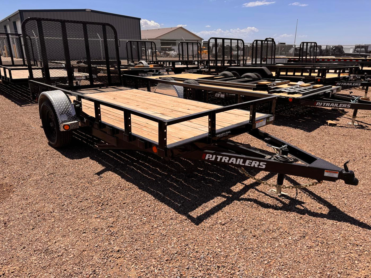 P.J. Trailers 2026 U2 72"X12' Utility Trailer | Single Axle 2.995K, Rampgate